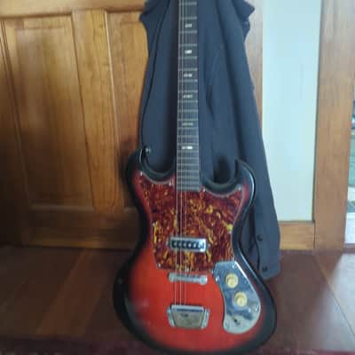 Kingston S1T mid-60s - red black burst image 1