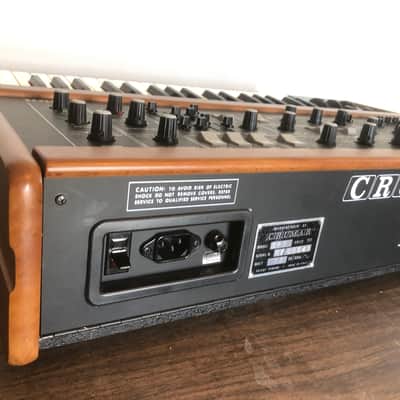 RARE Vintage 1983 Crumar Spirit — Bob Moog Designed Masterpiece — Gorgeous Cosmetics, Complete w/ Original Leather Case image 10