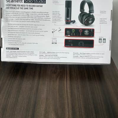 Scarlett Solo Studio 3rd Gen USB Recording Bundle image 5