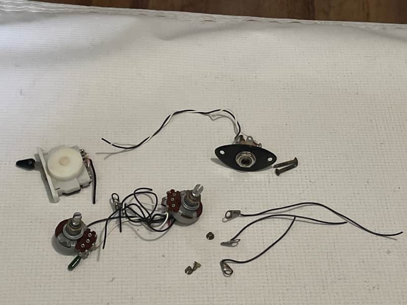 1990's Japan Jackson Professional DX2 Dinky Guitar Control Electronics Wiring Harness image 1
