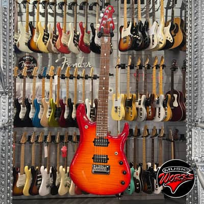 Ernie Ball Bfr Jp6 John Petrucci Piezo Flamed Cherry Burst 2014 image 2