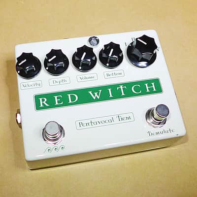 Reverb.com listing, price, conditions, and images for red-witch-pentavocal-tremolo-pedal