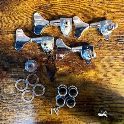 Economy Bass Tuners- 4 In Line (2000s - Chrome) image 3