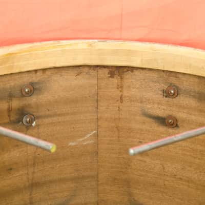 1950's Ludwig 14"x 20" Bass Drum Shell, WMP, White Marine Pearl, AS-IS image 3