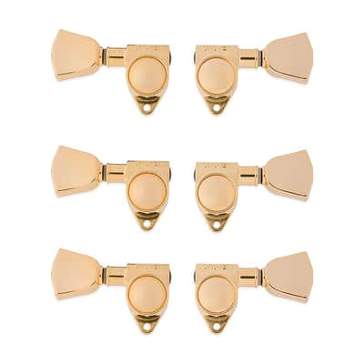 Gibson Grover Rotomatics 102 Series Tuners 3 x 3 (Gold, Keystone) image 1