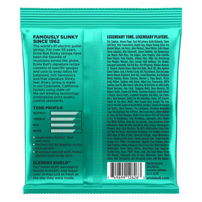 Ernie Ball Not Even Slinky Electric Guitar Strings 12-56 2626 image 4