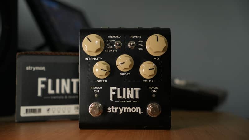 Strymon Flint Reverb and Tremolo V2 2022 - Present - Black image 1