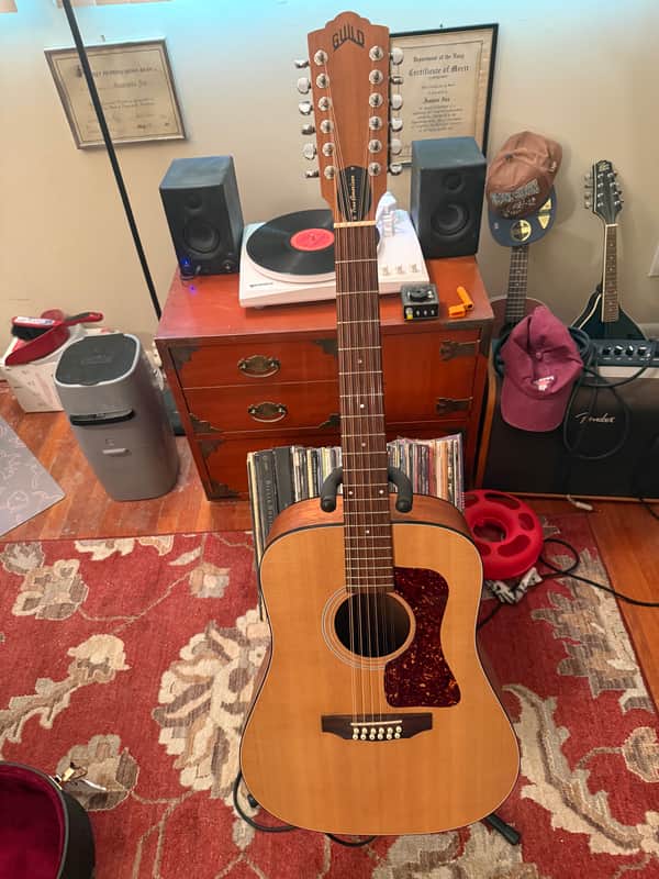 1996 Guild D4-12 w/OHSC. image 1