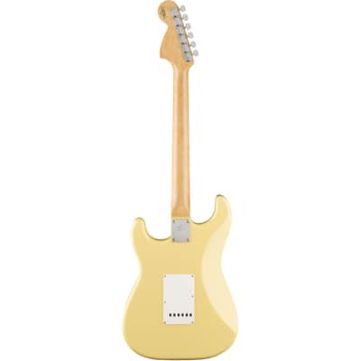 Fender Yngwie Malmsteen Stratocaster MN Vintage White - Custom Electric Guitar image 2