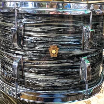 Ludwig Oyster Black Pearl 3-Piece Set - Super Classic - Very Good Condition - We Ship Fast! image 8