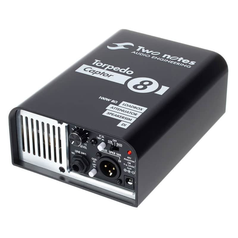 Two Notes Torpedo Captor Reactive Loadbox DI and Attenuator - 8 Ohms (Demo Deal) image 1