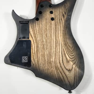 GOC Materia 3.ECO Headless Guitar 25.5 - 27" 8 String Black image 5