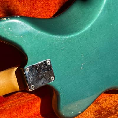Rare! John Frusciante! Fender Jaguar 1965 - Ocean Turquoise image 13