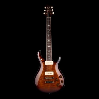 Used 2017 PRS Core McCarty 594 Soapbar Limited 10 Top Black Gold Burst with OHSC image 2