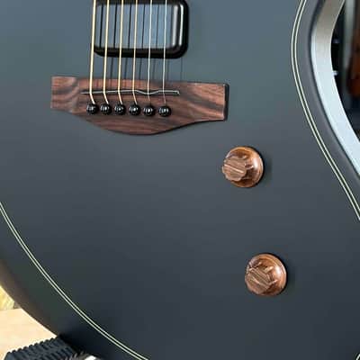 Fender Acoustasonic Standard Jazzmaster - Matte Black image 3