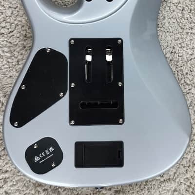 Mint Ibanez Model TOD10 Tim Henson Signature Electric Guitar, Classic Silver w/Bag image 4
