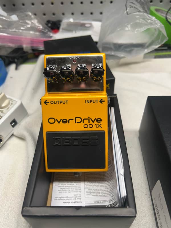 Boss OD-1X OverDrive 2014 - Present - Yellow image 1