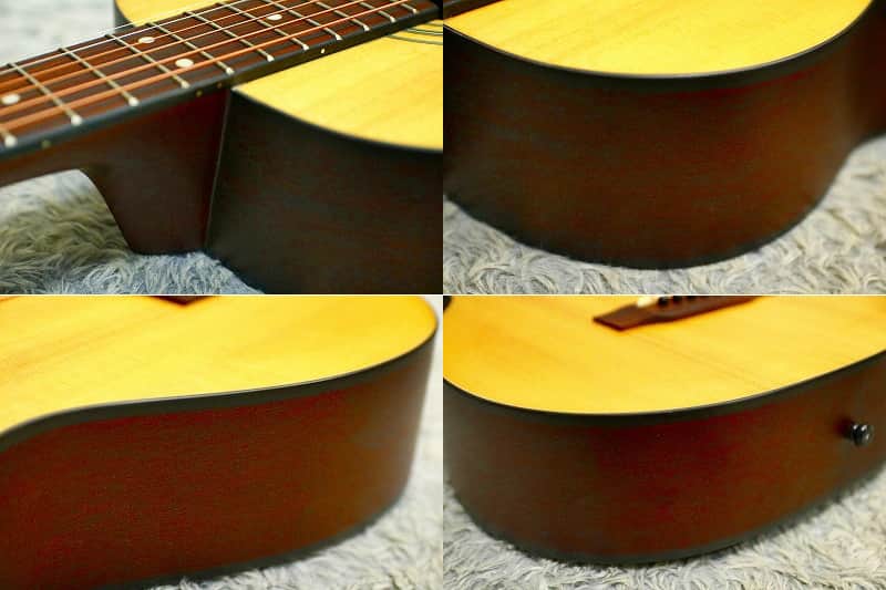 S.Yairi Mini size Acoustic Guitar YM-16/N High quality made w/Soft
