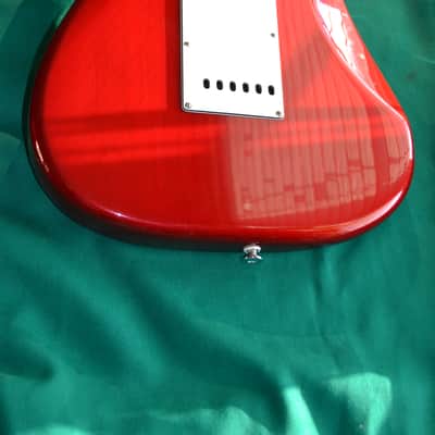 Fender Special Standard Stratocaster Partscaster Candy Apple Red with Custom Shop Texas Specials image 2