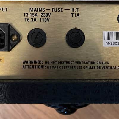 Marshall JCM 800 Lead Series Model 2203ZW Zakk Wylde Signature 100-Watt Head 2002 w/ Hard Case - Limited Edition - Collector's Item image 9