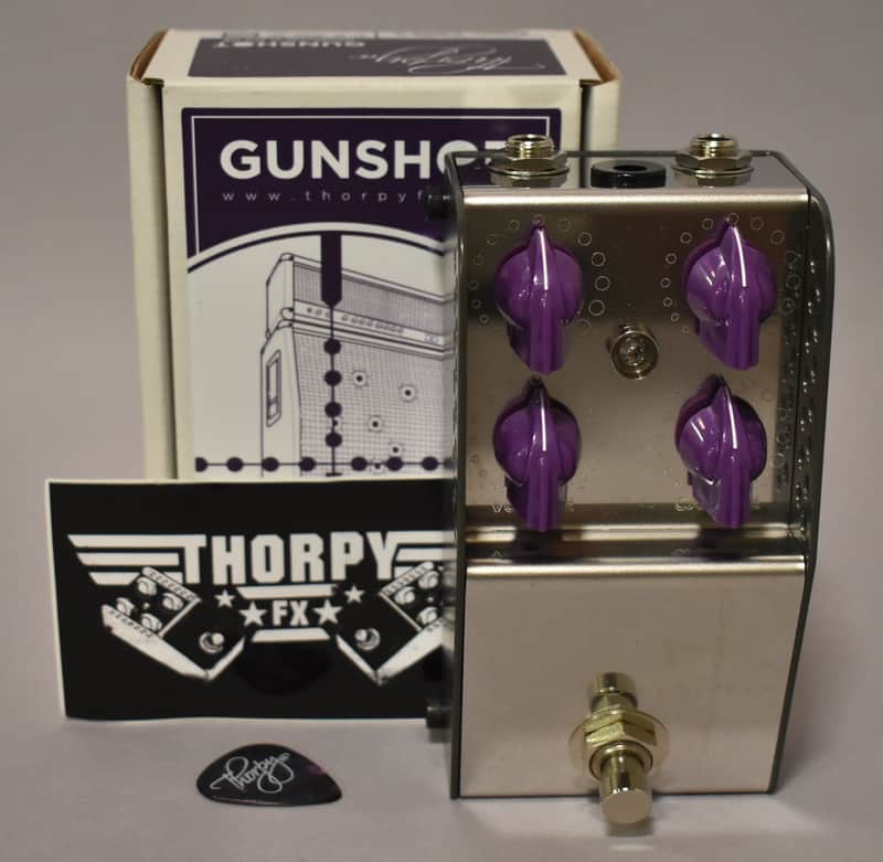 ThorpyFX Gunshot V1 Overdrive Effect Pedal w/Box image 1