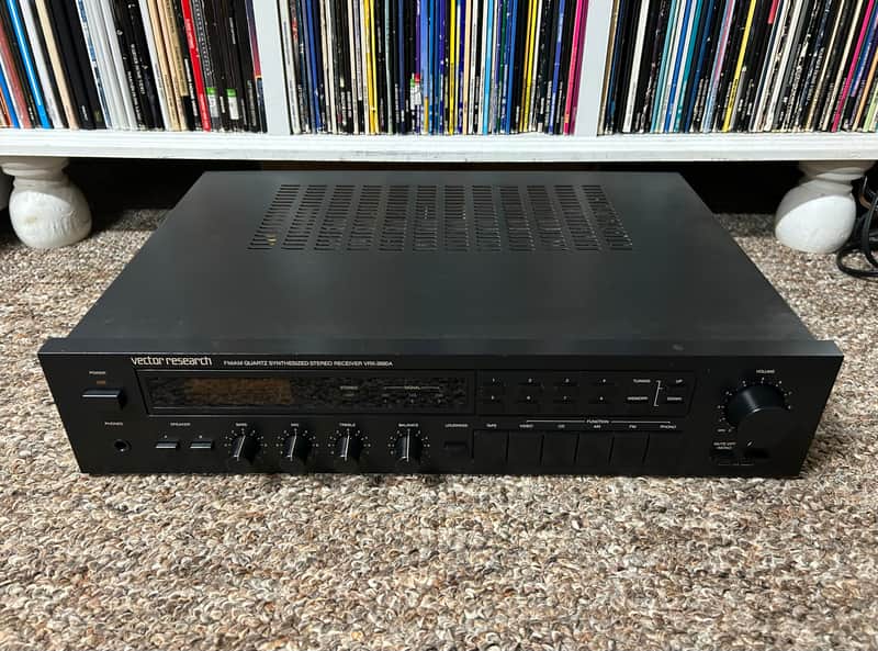 Vector Research VRX-3500A FM/AM Quartz Synthesized Stereo Receiver SERVICED ✅ image 1