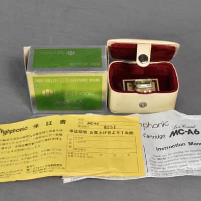 Highphonic MC-A6 High Fidelity MC Cartridge W/ Box In Excellent Condition image 1