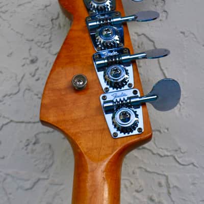 1966 Fender Mustang Bass with OHSC image 12