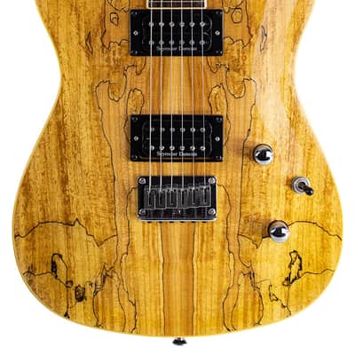 2008 Fender Special Edition FMT Spalted Maple Telecaster Natural image 2