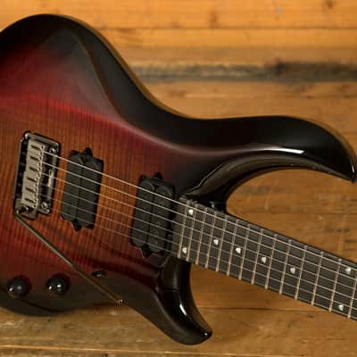 Sterling John Petrucci MAJ200XFM Majesty DiMarzio - Flamed Tiger Eye image 5