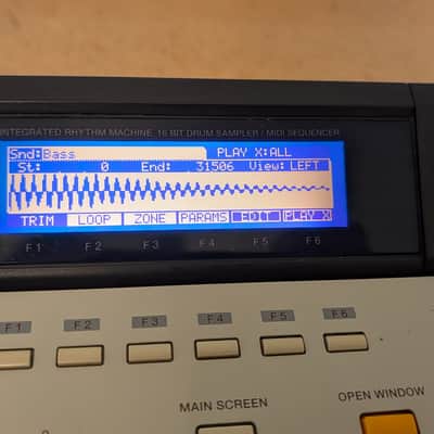AKAI MPC2000XL w/ 32MB of RAM, CF Reader, Blue Screen, Newer Pad Sensors image 3