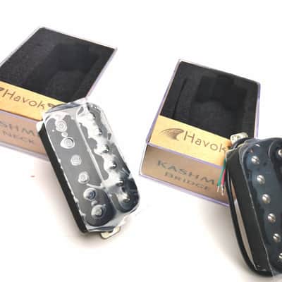 Havok Kashmir vintage output alnico 5 humbucker set image 1