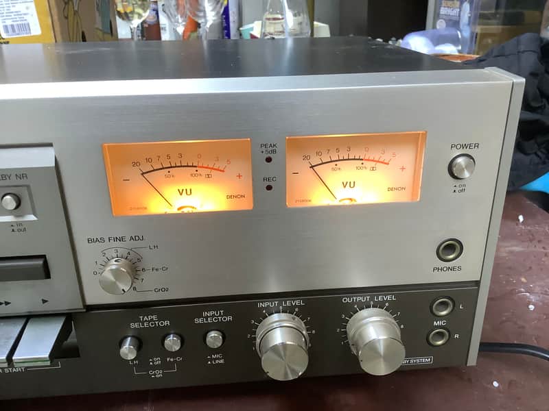Denon DR350 DR 350 high end cassette deck player / vintage Japan