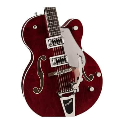 Gretsch G5420T Electromatic Classic Hollow Body Single-Cut 6-String Right-Handed Electric Guitar with Laminated Maple Body, Maple Neck, and Laurel Fingerboard (Walnut Stain) image 3