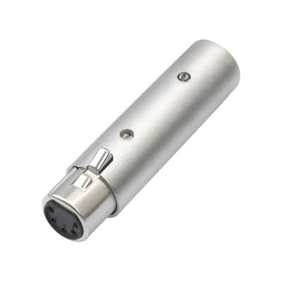 Hualue 3Pin Xlr Male To 5Pin Female Audio Dmx Adapter, Dmx Stage Light Convertor, 5Pin Female Xlr To 3Pin Male Audio Connector For Microphone Dmx-2Pack image 6
