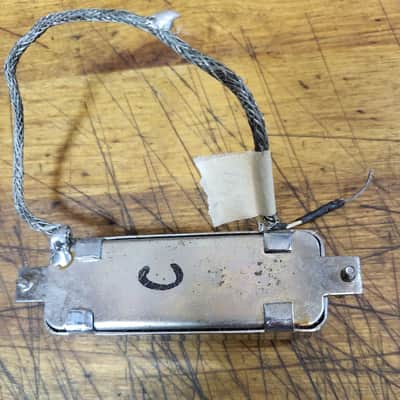 Vintage RARE 1965 Japan Matsumoku Conrad Baritone or 6 string Braided Wire Guitar Pickup Installation Screws Luthier Parts #2 image 5