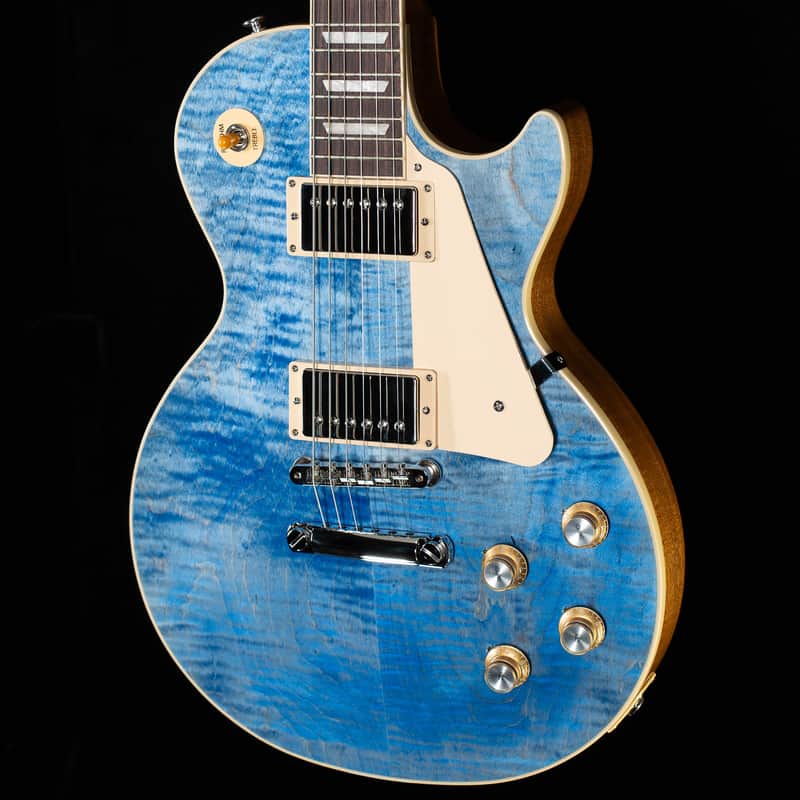 Gibson Les Paul Standard 60s Figured Top Ocean Blue (257) image 1