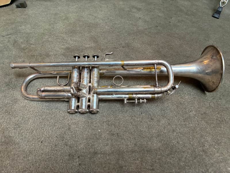 Bach Stradivarius Trumpet S-180-43LT25LR  Late 70’s Elkhart - Silver image 1