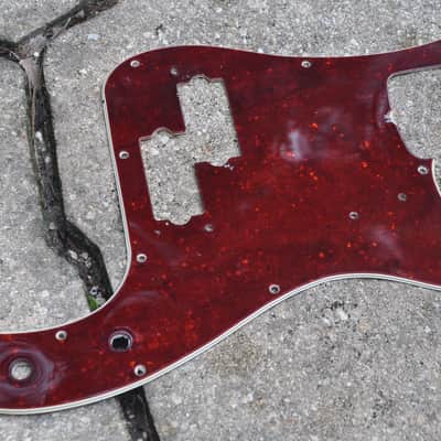 1968-1969 Fender Precision Bass Tortoise PickGuard Original 1967 PBass Guitar image 6