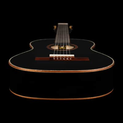 Ortega R221BK-3/4 Family Series Spruce Top Mahogany Neck 3/4-Size Nylon 6-String Classical Acoustic Guitar w/Gig Bag image 10