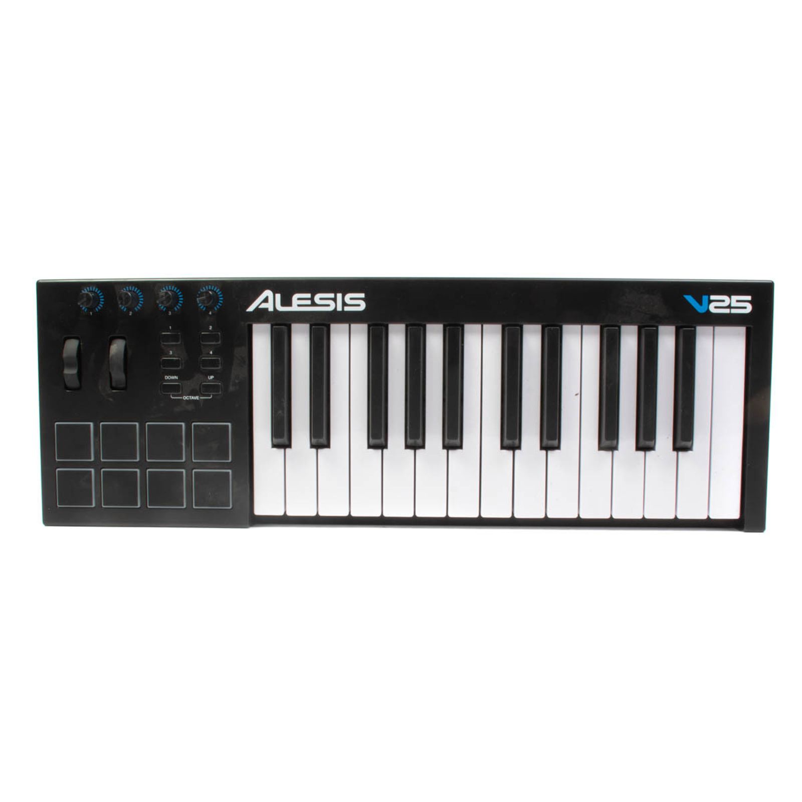 Alesis V25 25-key USB MIDI Controller with Beat Pads | Reverb
