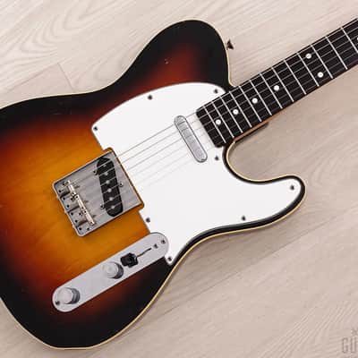 1983 Fender Telecaster Custom ‘62 Vintage Reissue TL62B-70 Sunburst A-Serial, Japan MIJ Fujigen telecaster custom 1983 - vintage sunburst image 1
