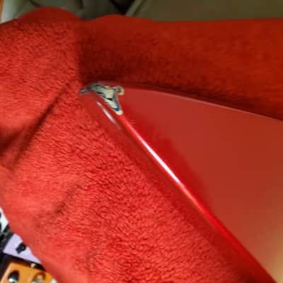 Kramer Condor Explorer 1984 - Candy Apple Red with "D" Neck Plate! image 13