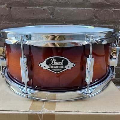 Pearl Export Series 14"x5.5" Snare Drum - Gloss Tabacco Burst image 8