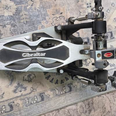 Gibraltar 9611DD-DB Intruder Direct Drive Double Bass Pedal 2000's - Black/Silver image 3