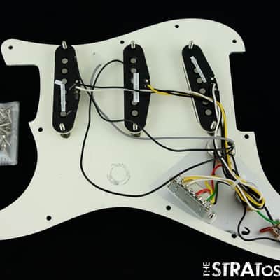 Fender Squier 60s Strat LOADED PICKGUARD, 1960s Stratocaster Alnico Parchment! image 2