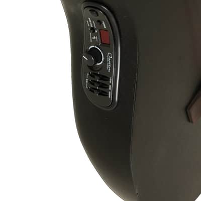 Ovation Pro Series Elite TX E-Acoustic Bass B778TX-5, Black Textured (B778TX-5-G) image 7