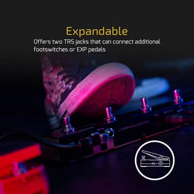 Hotone Ampero Control 4 Button Bluetooth MIDI Foot Controller Pedal(U.S. domestic inventory) image 5