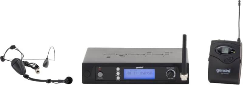 Gemini - Single Channel Wireless Headset Lavalier Microphone System image 1
