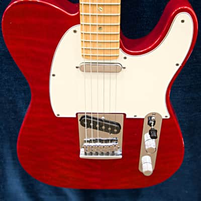 Fender Custom Shop Deluxe Telecaster 2012 – Quilted Maple Top Candy Red image 5